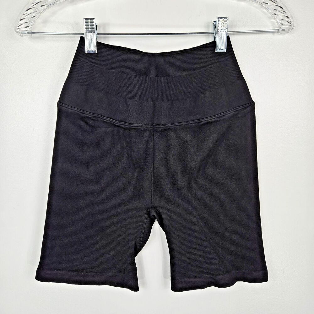 Spiritual Gangster Women's Size XS/S Black Athletic Workout Shorts NWOT